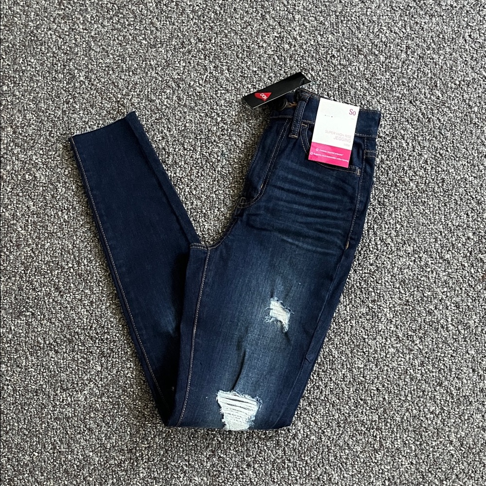 So super high rise jegging